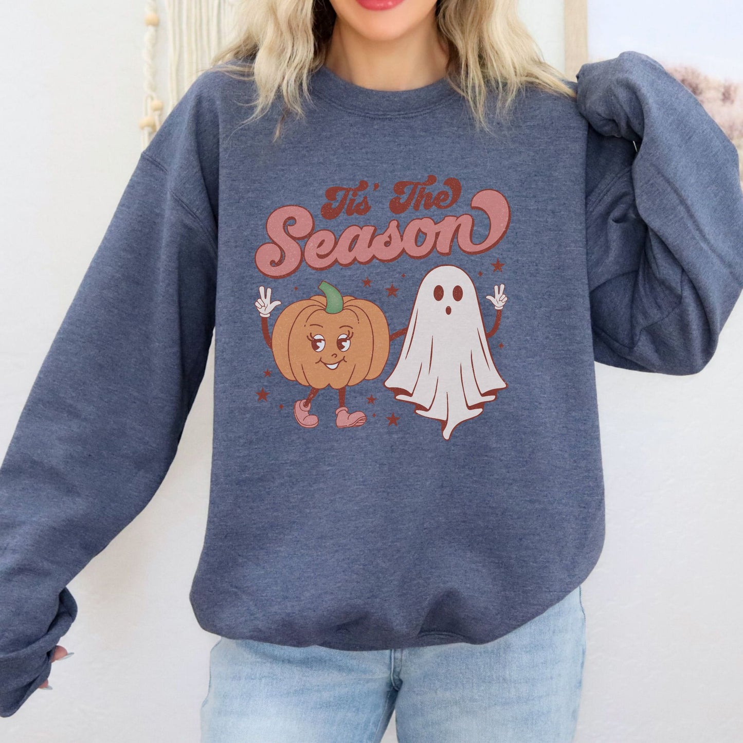 Retro Tis The Season Fall Sweatshirt