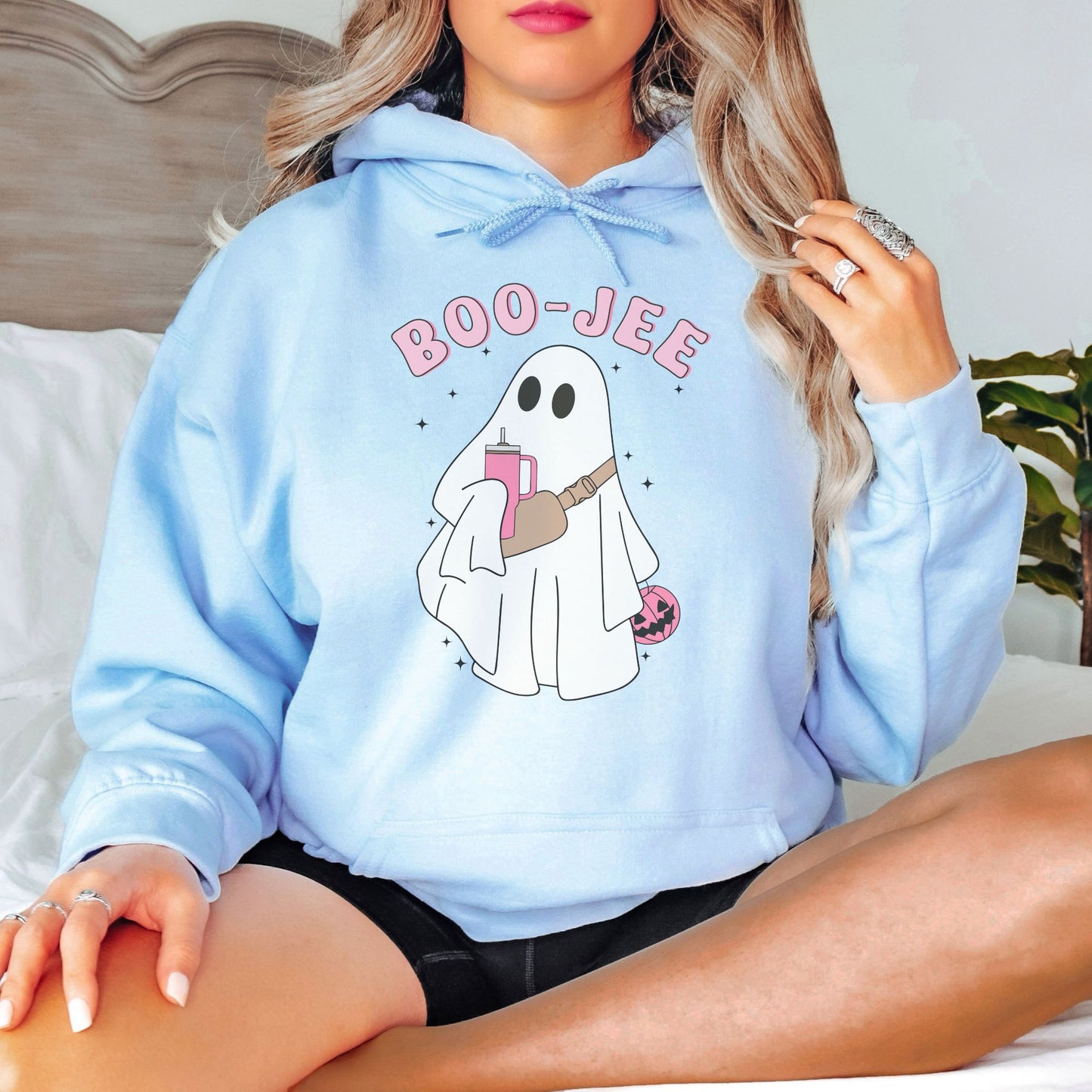 Halloween Boojee Ghost Hoodie