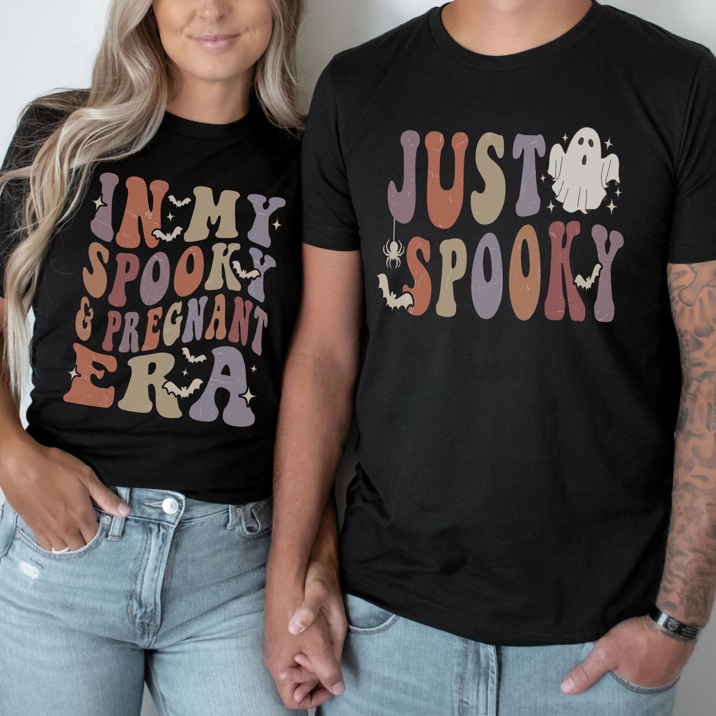 In My Spooky and Pregnant Era Halloween Pregnancy T-Shirt