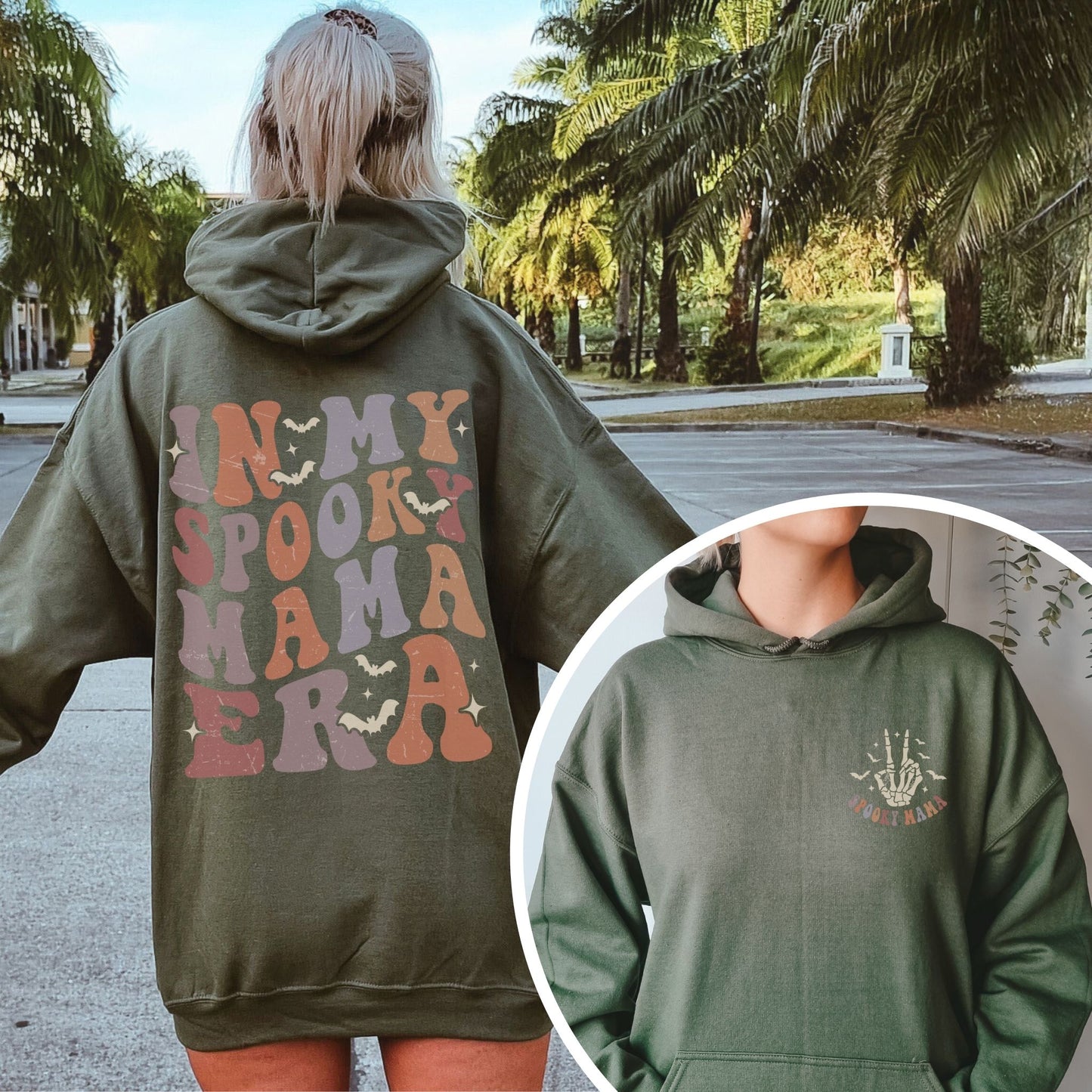 In My Spooky Mama Era Halloween Hoodie