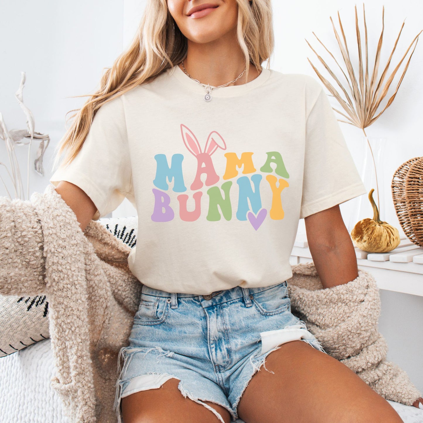Mama Bunny Easter T-Shirt