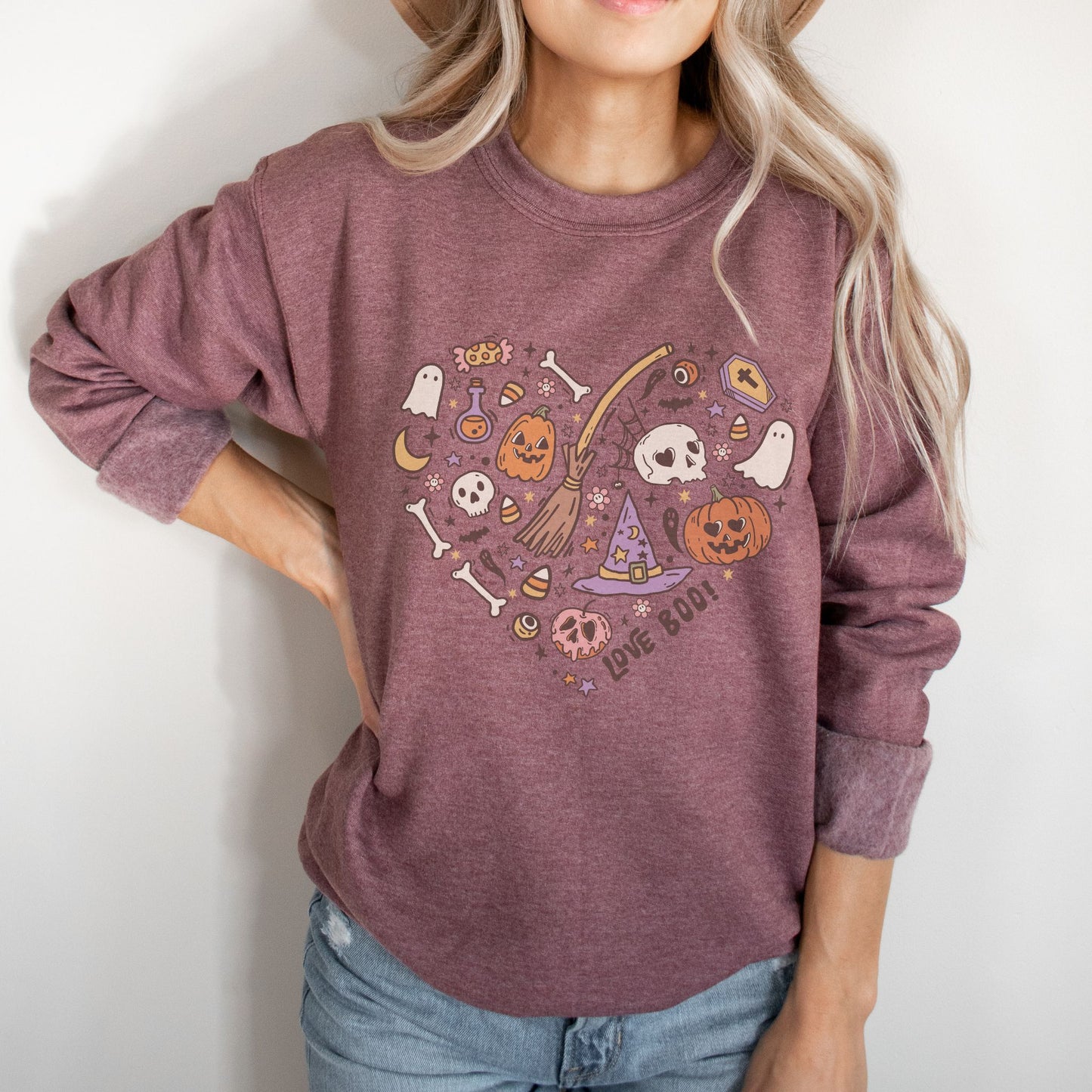 Halloween Doodles Hearth Sweatshirt