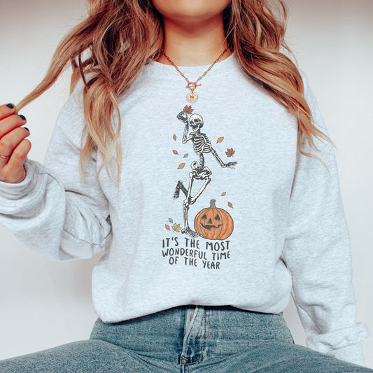 Halloween Skeleton Sweatshirt