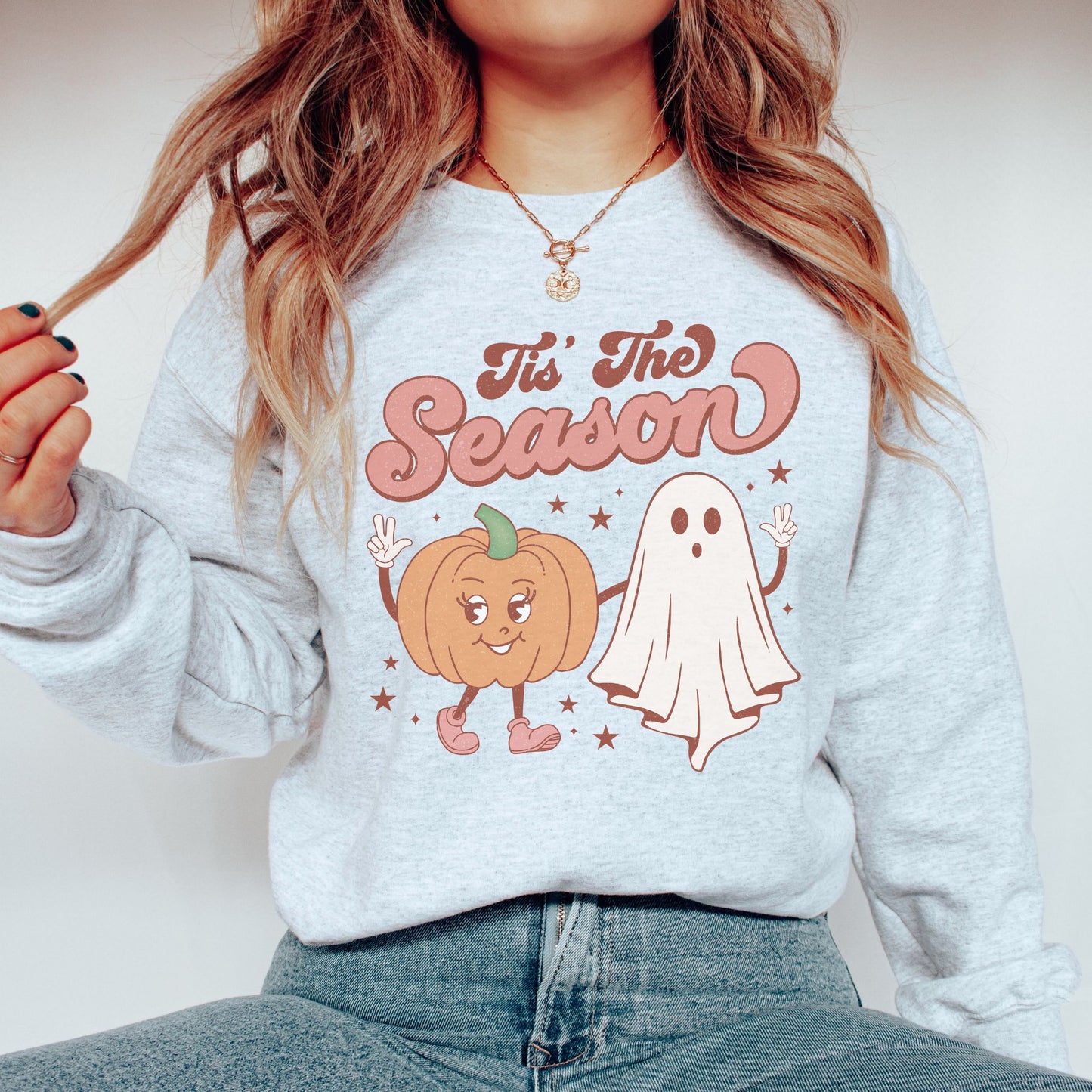 Retro Tis The Season Fall Sweatshirt