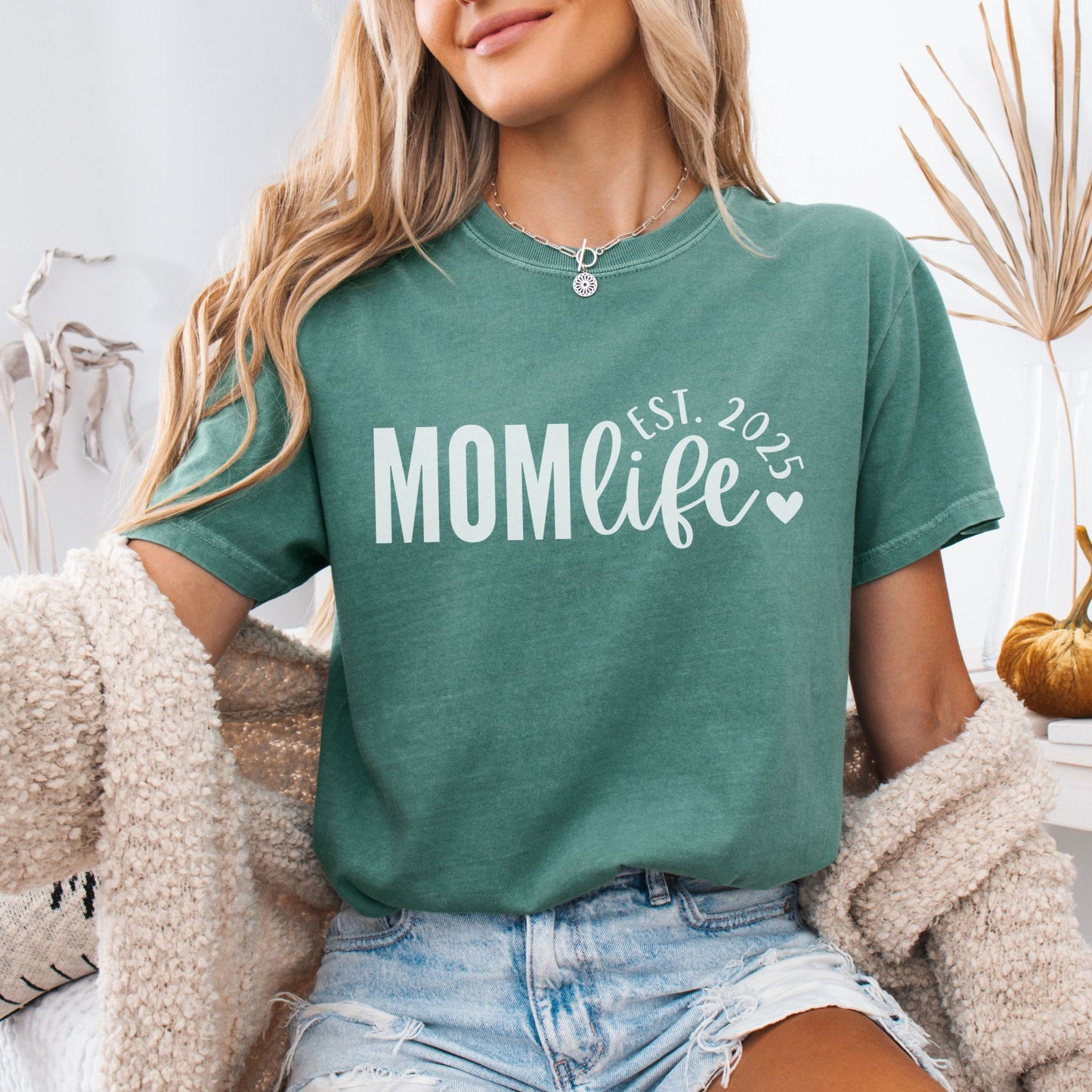 Personalized Mom Life Est. Year T-Shirt