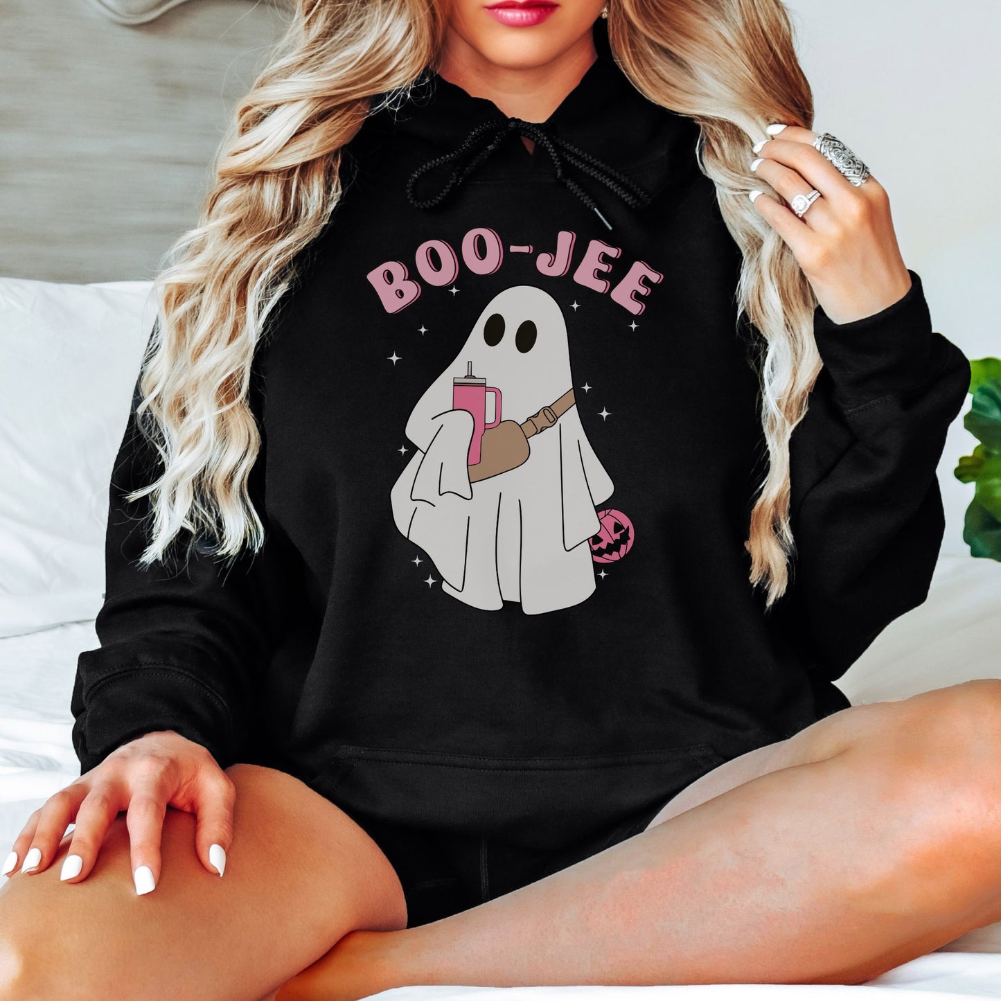 Halloween Boojee Ghost Hoodie