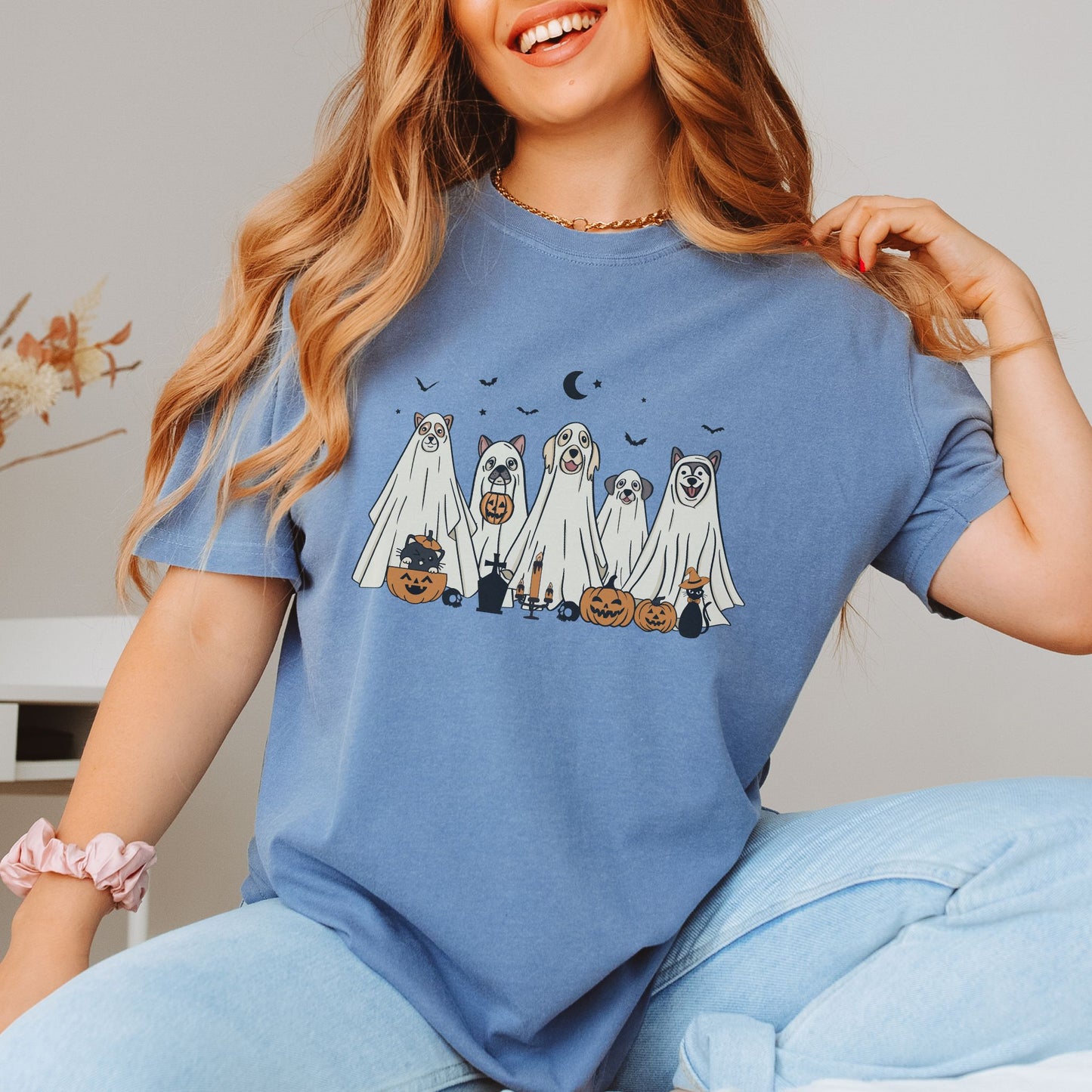 Halloween Ghost Dogs Shirt