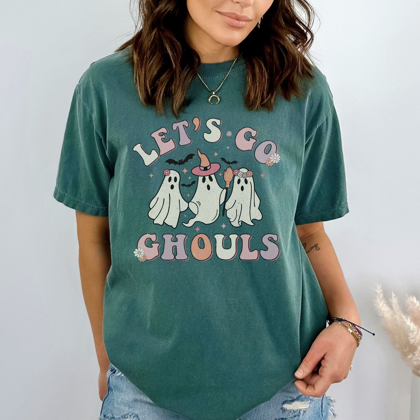 Halloween Lets Go Ghouls Shirt