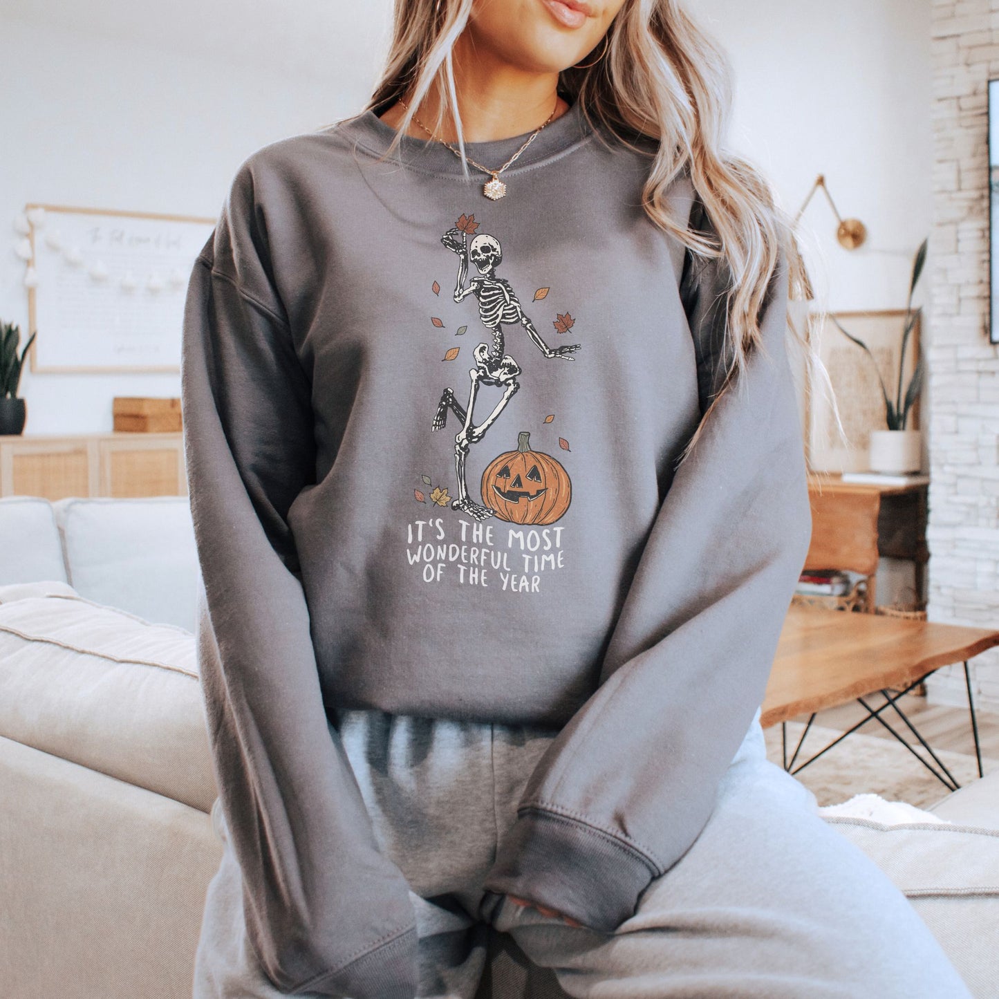 Halloween Skeleton Sweatshirt