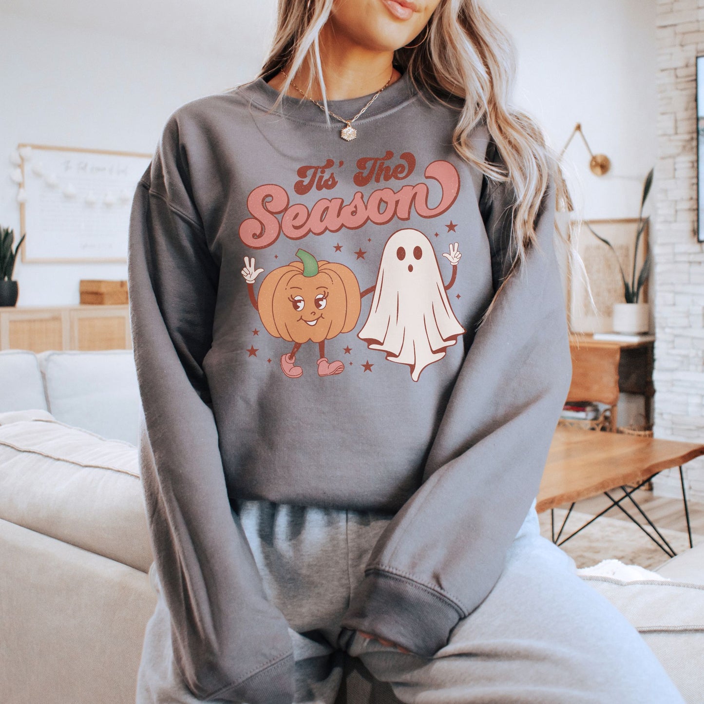 Retro Tis The Season Fall Sweatshirt