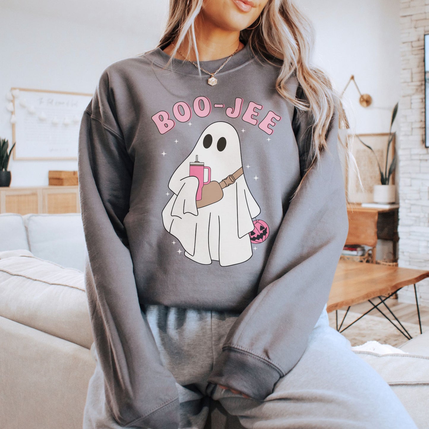 Halloween Boojee Ghost Sweatshirt