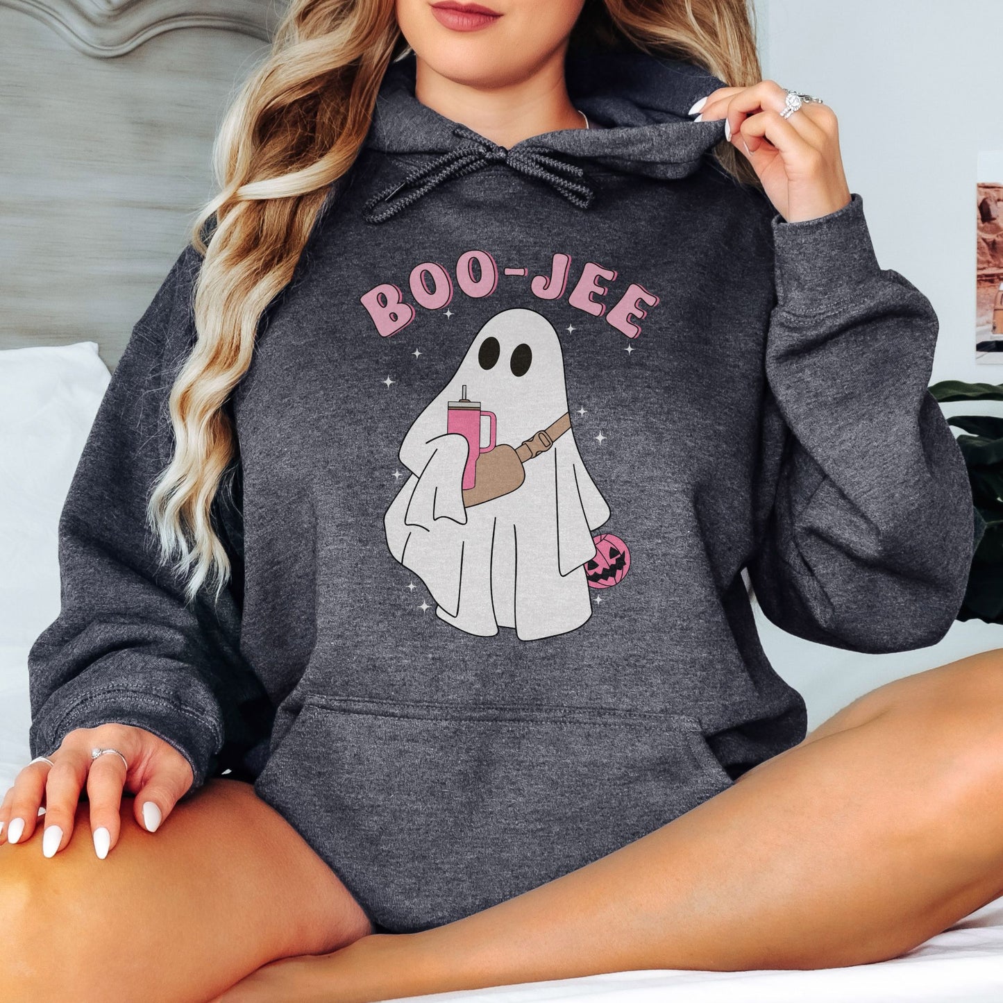 Halloween Boojee Ghost Hoodie