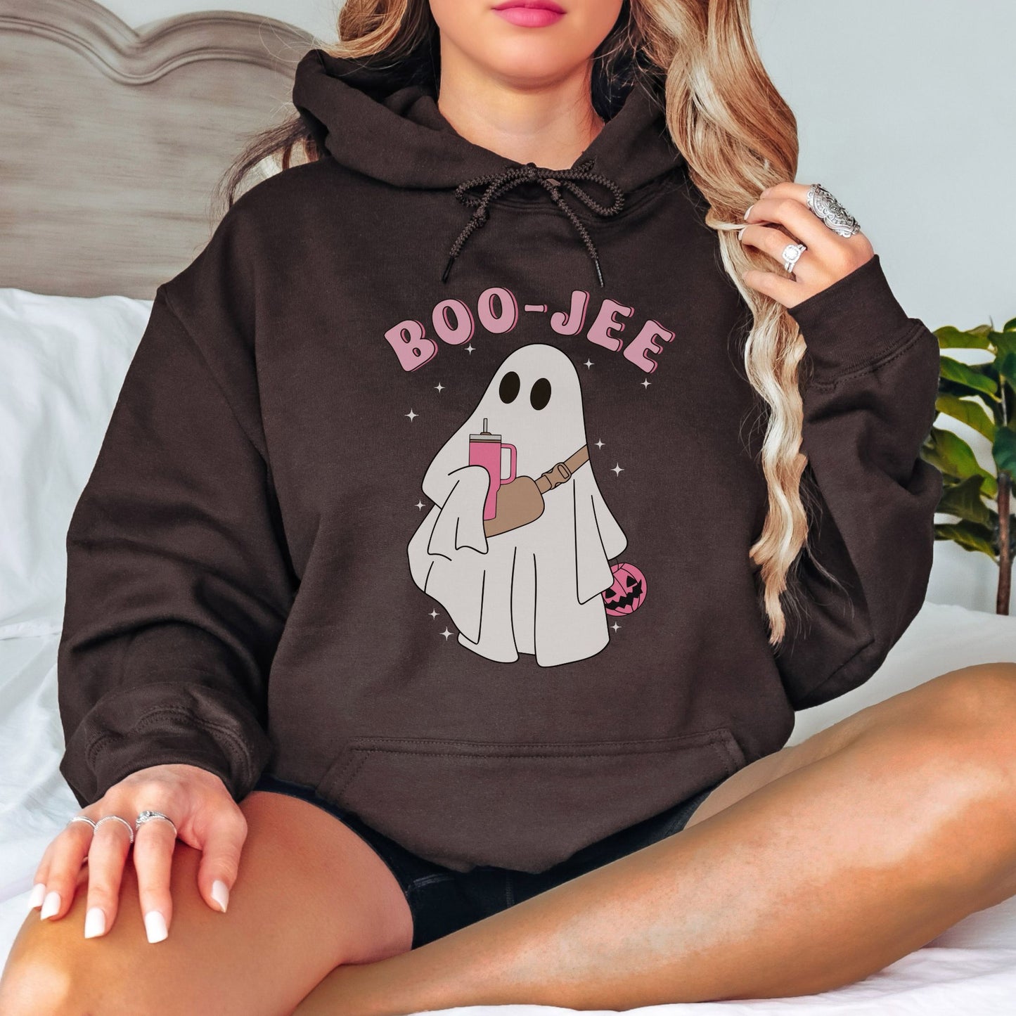 Halloween Boojee Ghost Hoodie