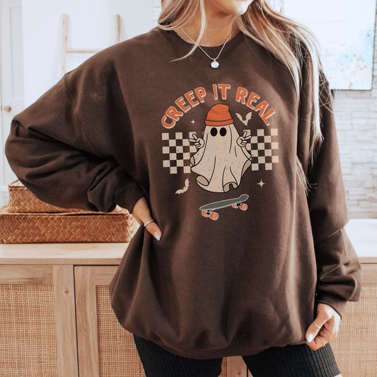 Halloween Creep It Real Sweatshirt