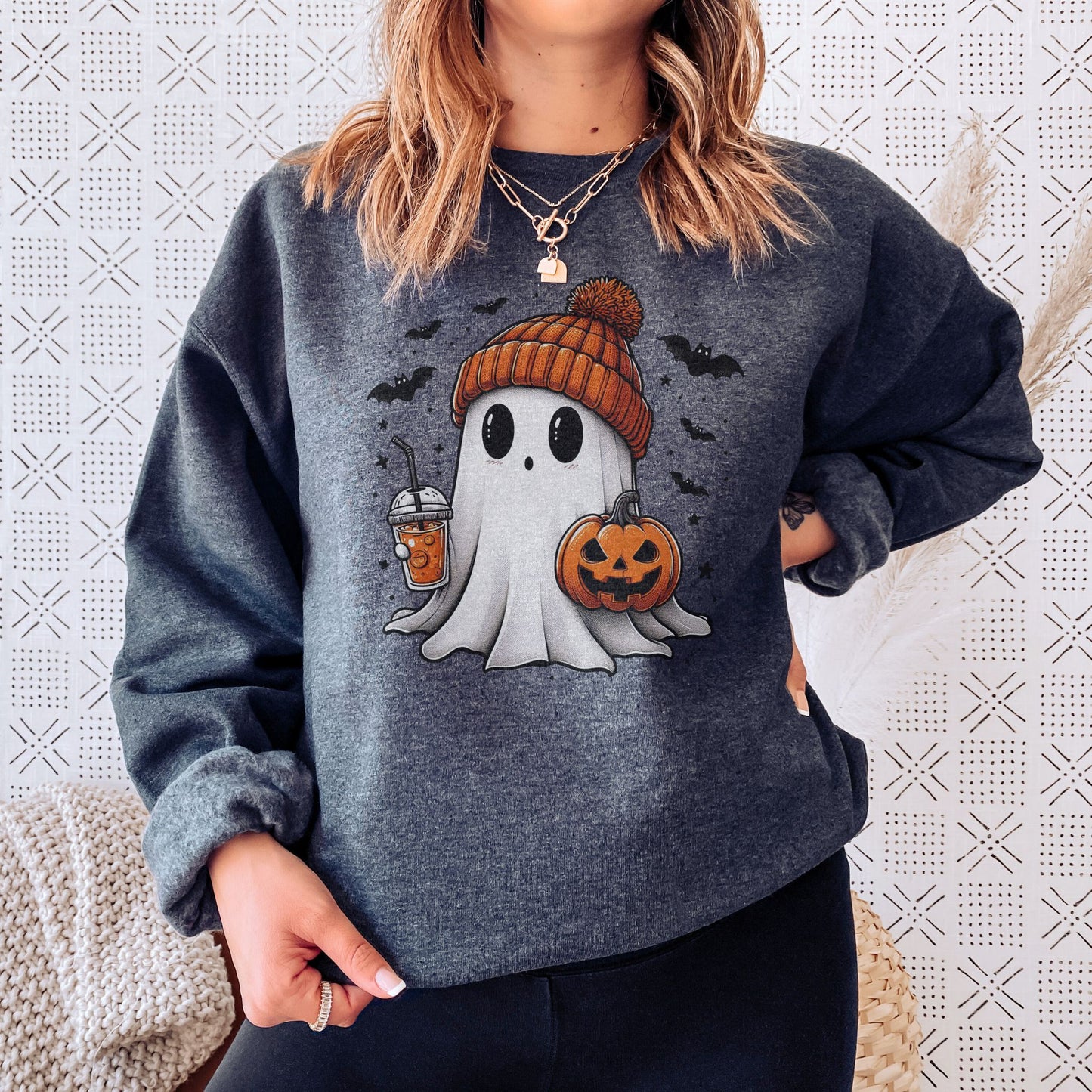 Halloween Ghost Sweatshirt