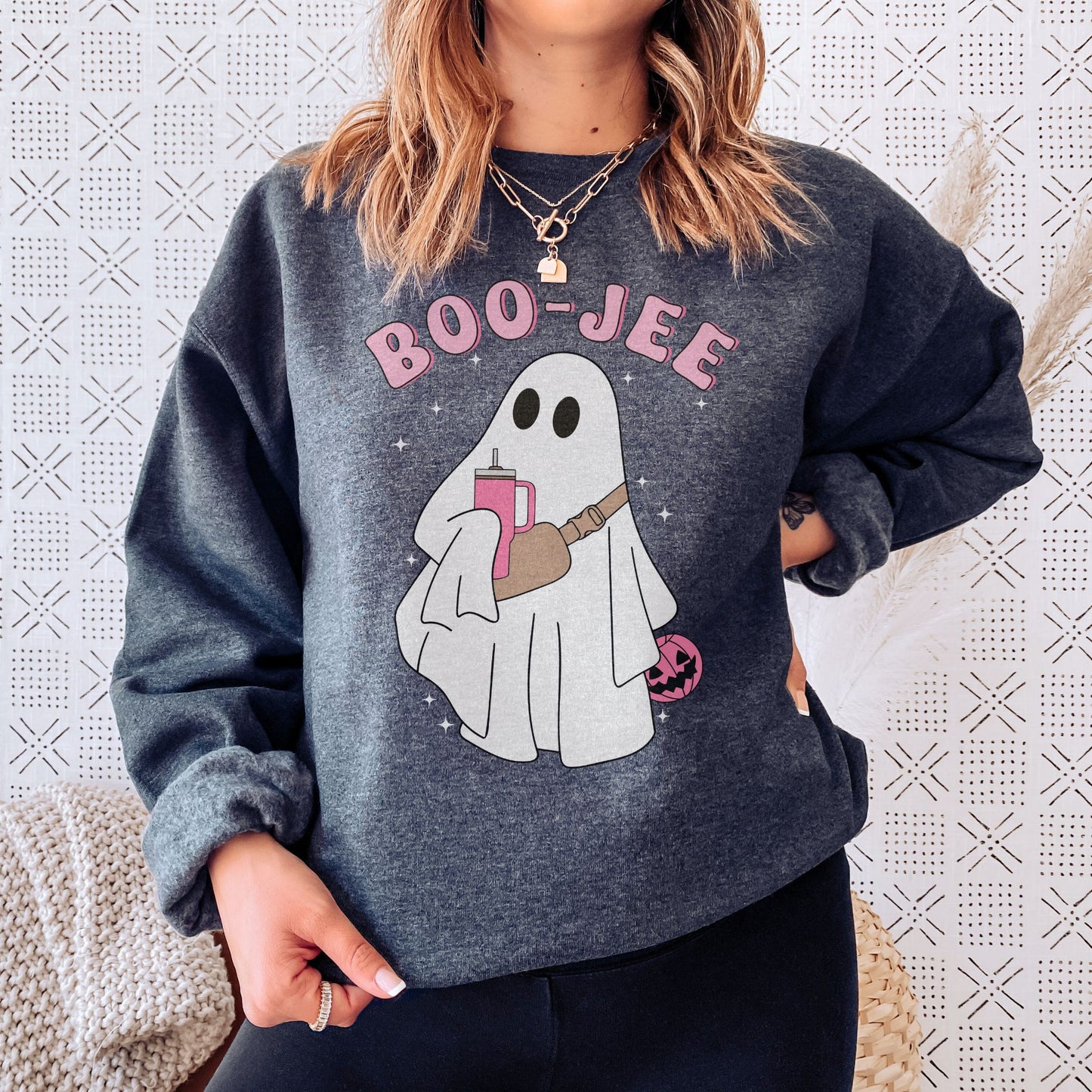 Halloween Boojee Ghost Sweatshirt