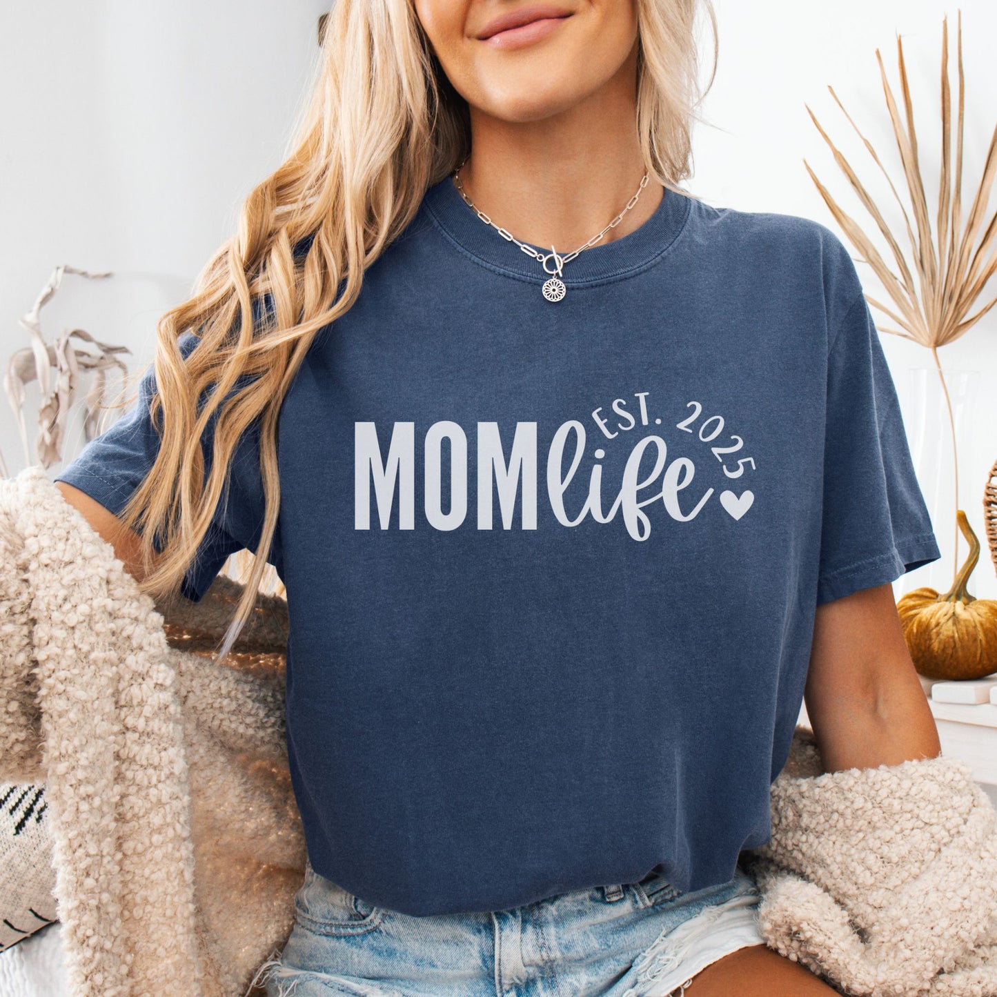 Personalized Mom Life Est. Year T-Shirt