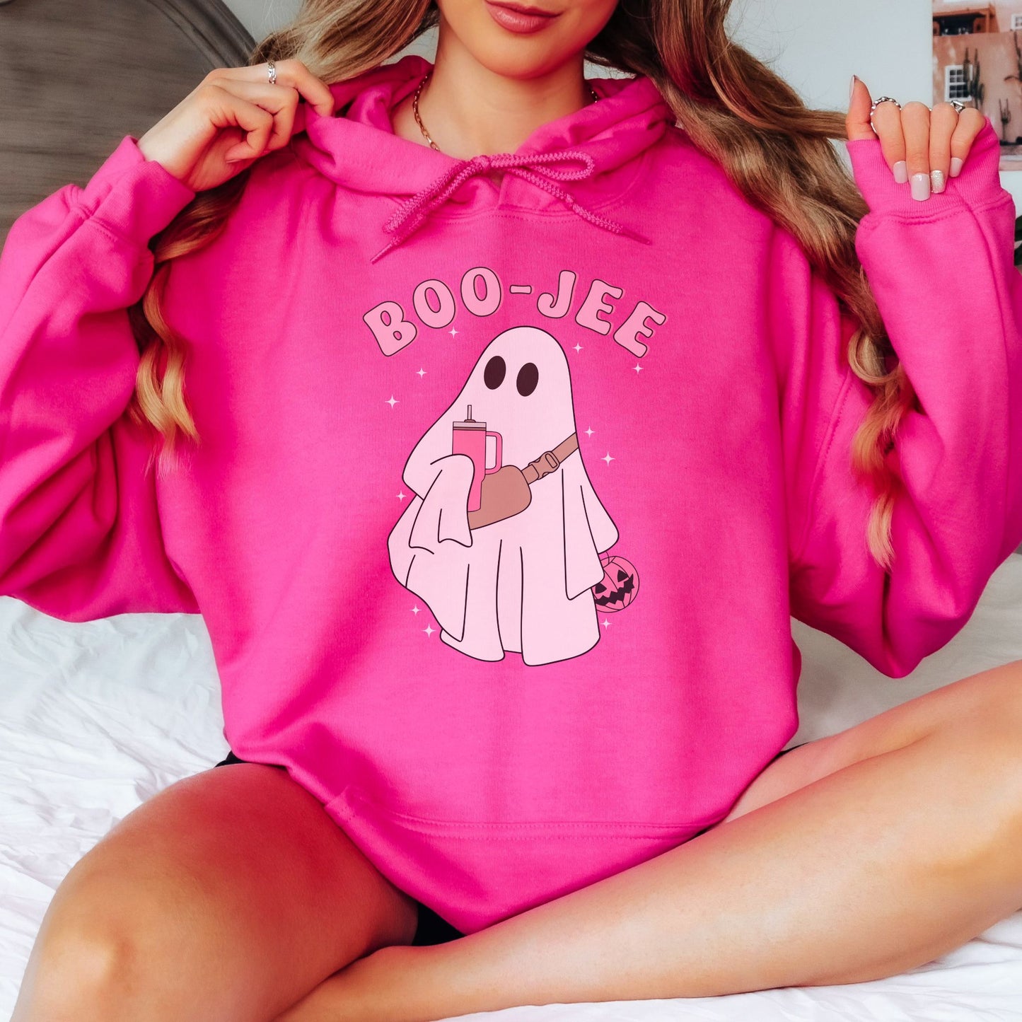 Halloween Boojee Ghost Hoodie