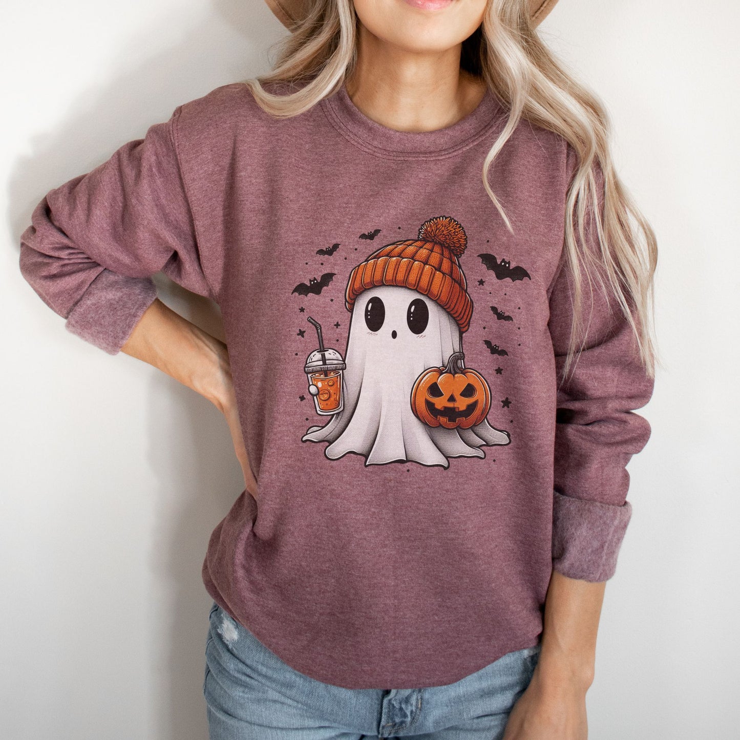 Halloween Ghost Sweatshirt