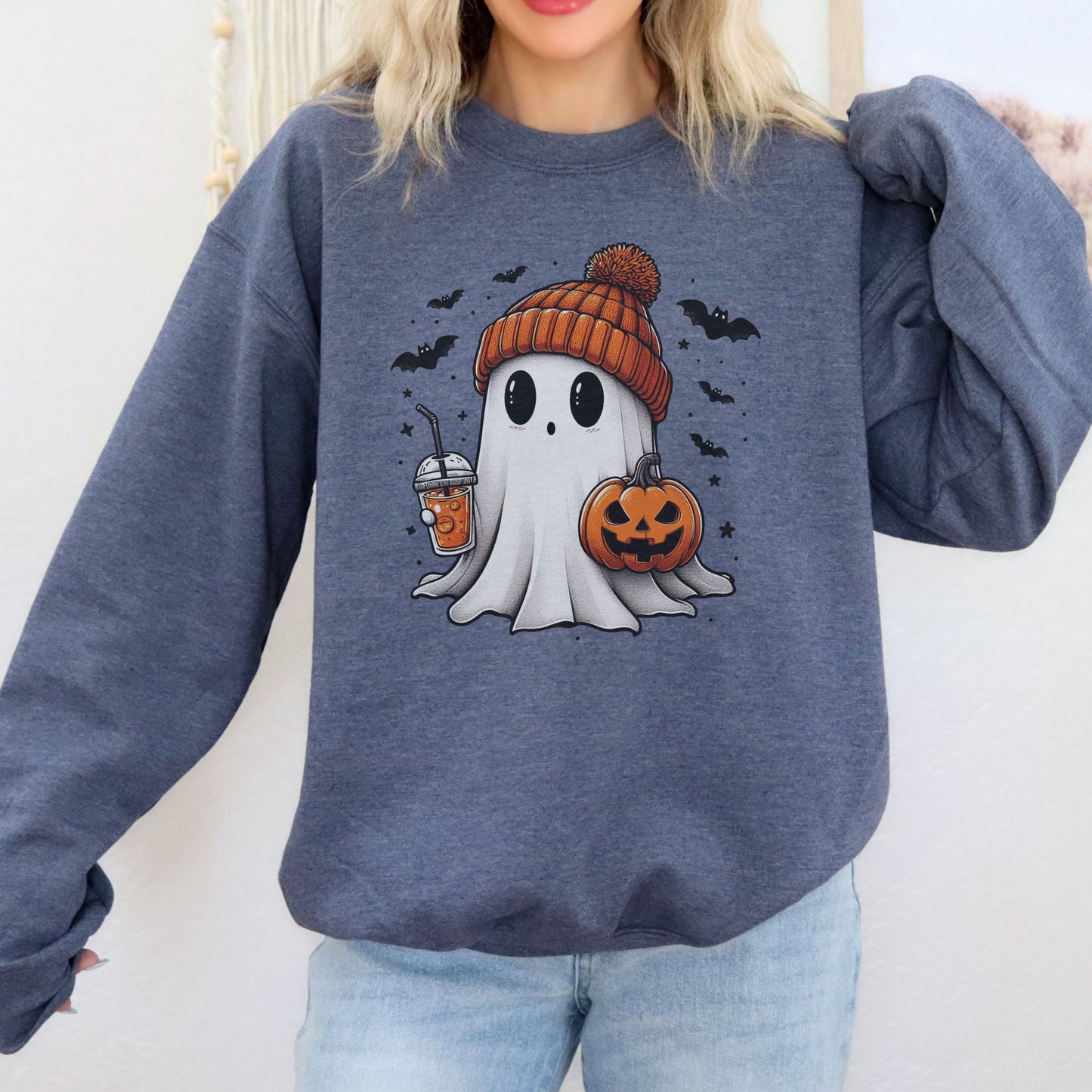 Halloween Ghost Sweatshirt