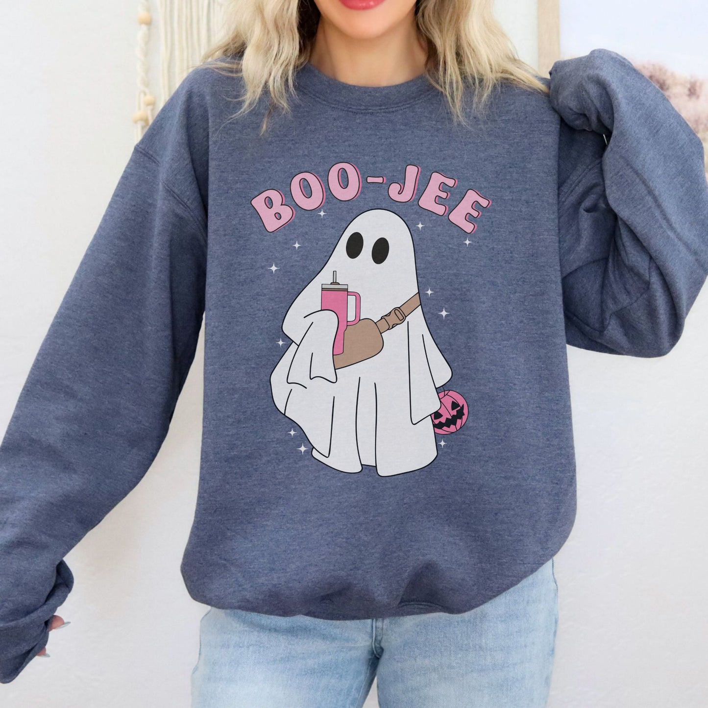 Halloween Boojee Ghost Sweatshirt