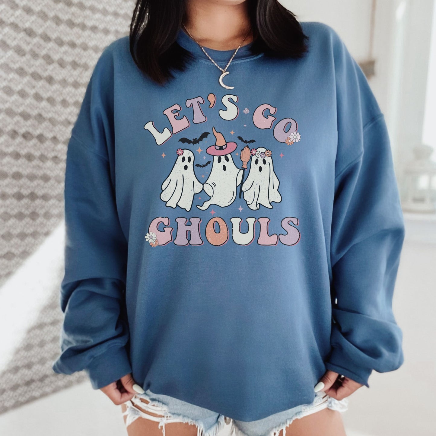 Halloween Lets Go Ghouls Sweatshirt