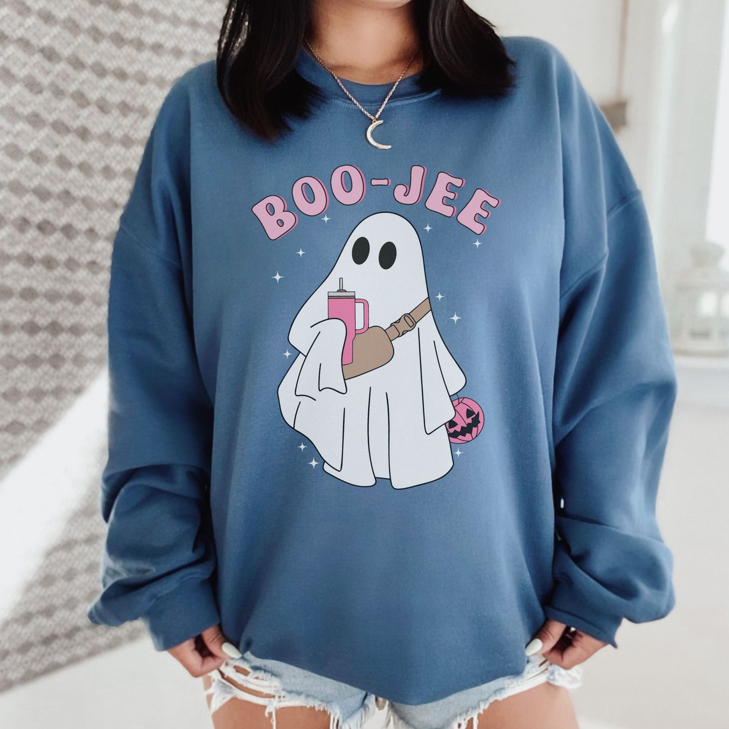Halloween Boojee Ghost Sweatshirt