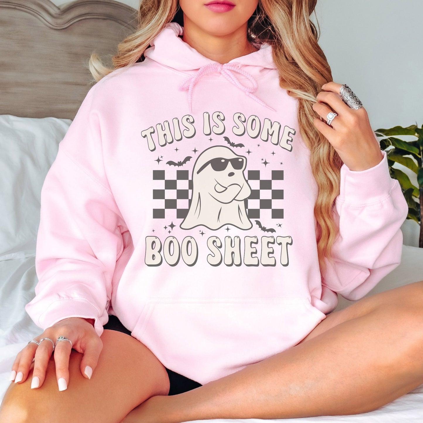 Boo Sheet Funny Halloween Hoodie
