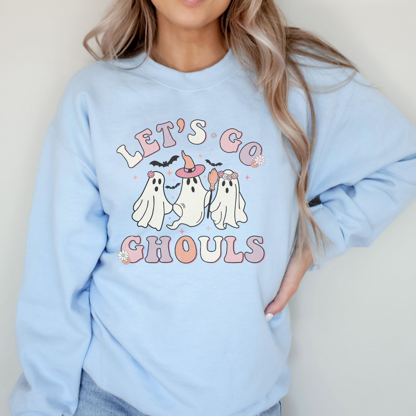 Halloween Lets Go Ghouls Sweatshirt