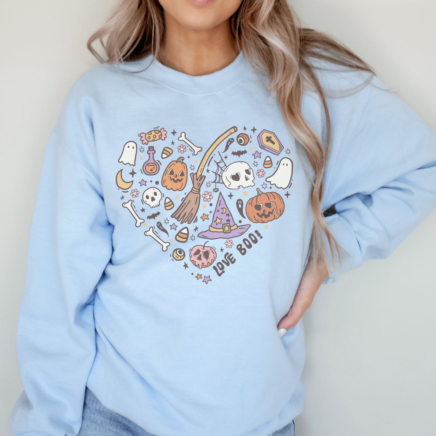 Halloween Doodles Hearth Sweatshirt