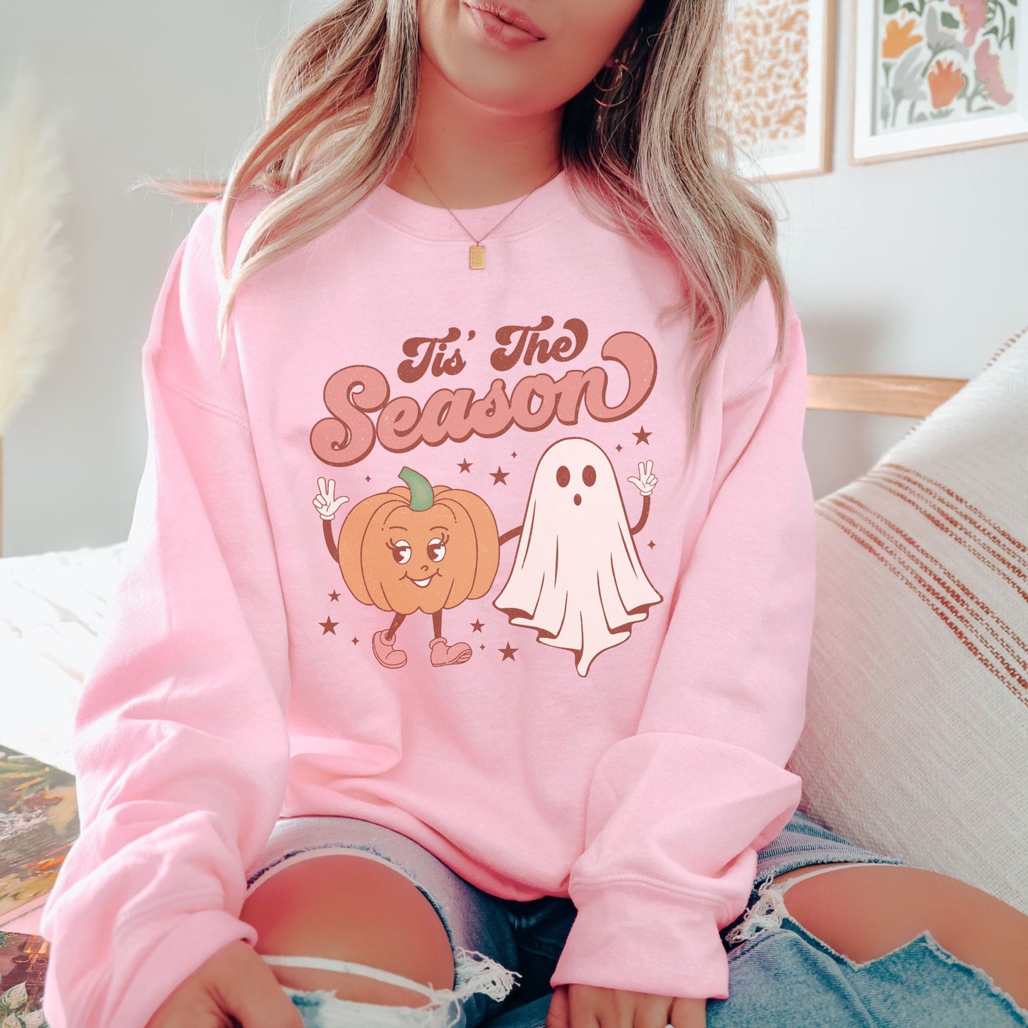 Retro Tis The Season Fall Sweatshirt