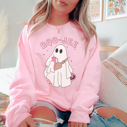 Halloween Boojee Ghost Sweatshirt