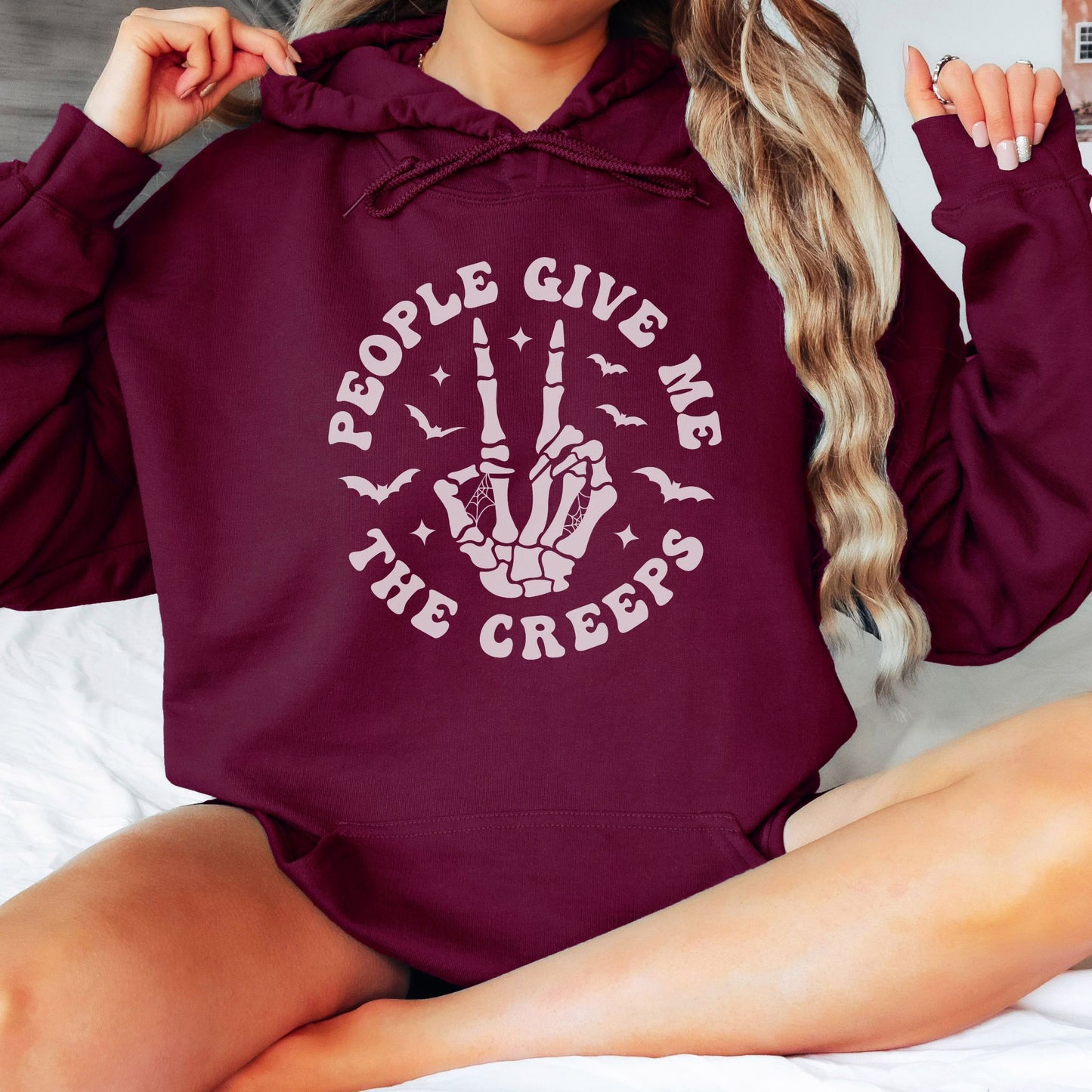 People Give Me The Creeps Hoodie