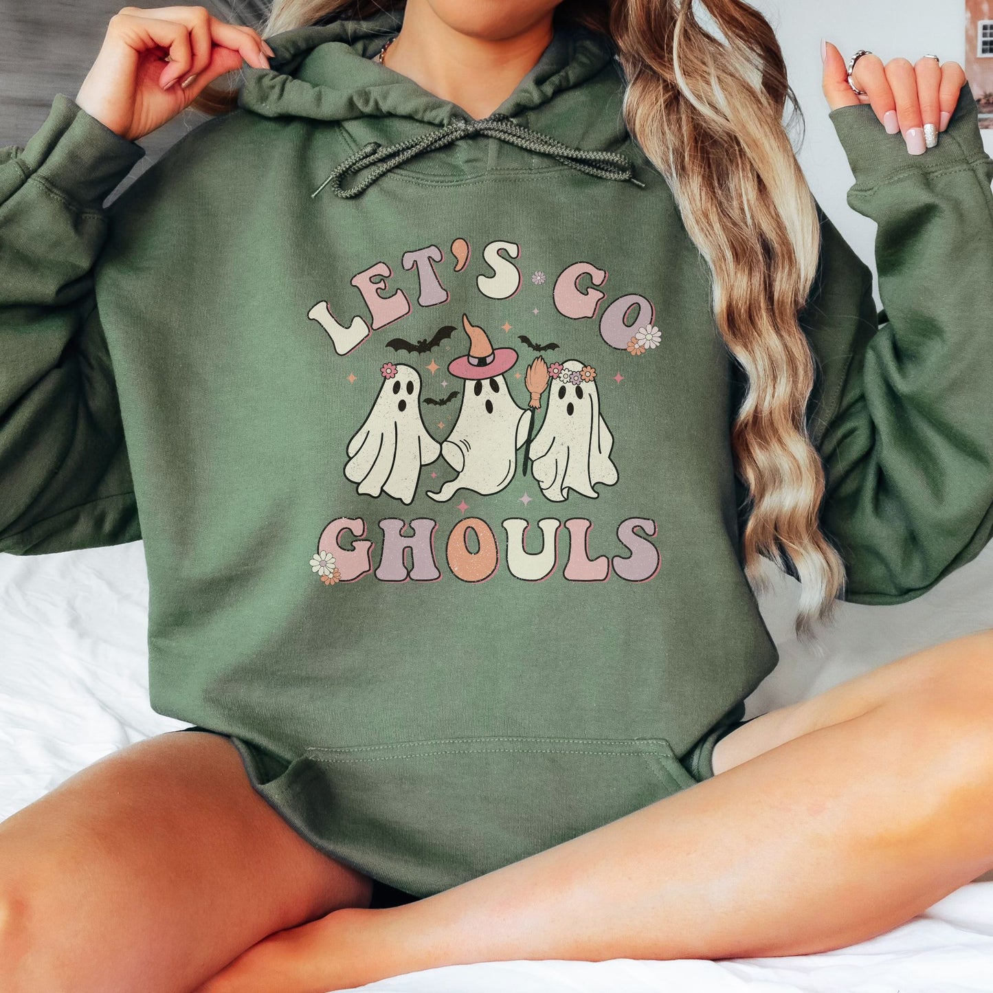 Halloween Lets Go Ghouls Hoodie