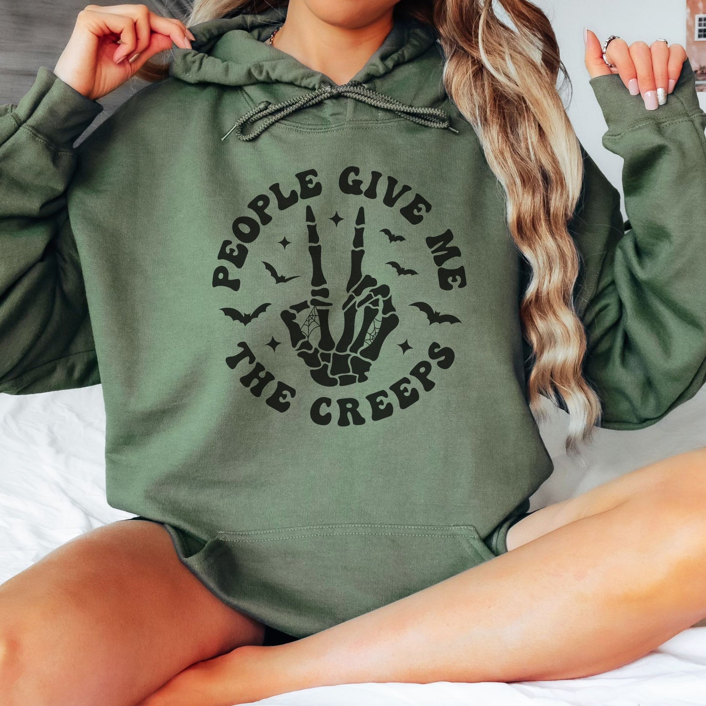 People Give Me The Creeps Hoodie