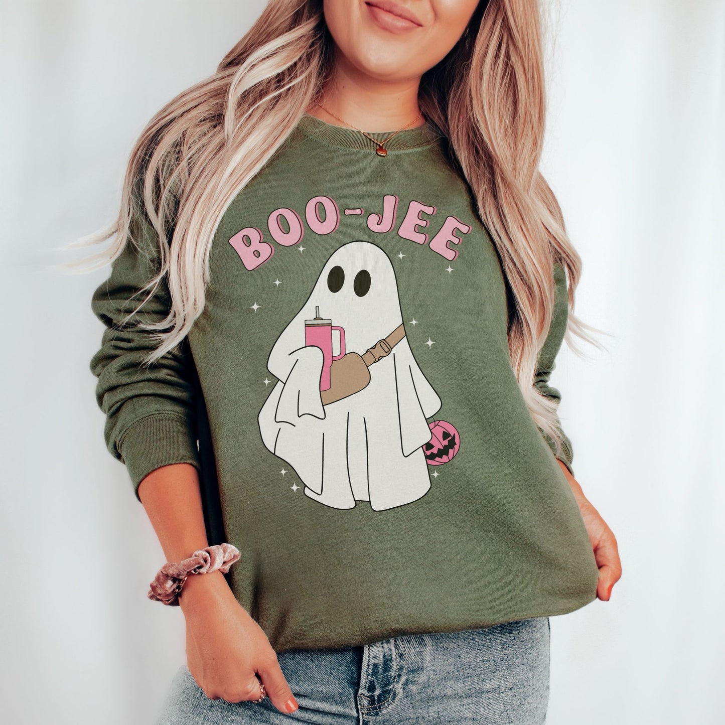 Halloween Boojee Ghost Sweatshirt