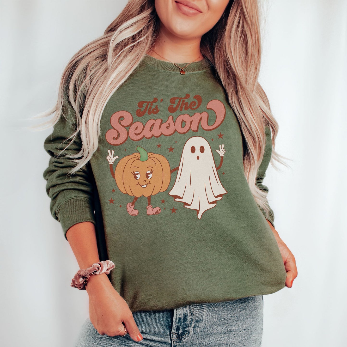 Retro Tis The Season Fall Sweatshirt