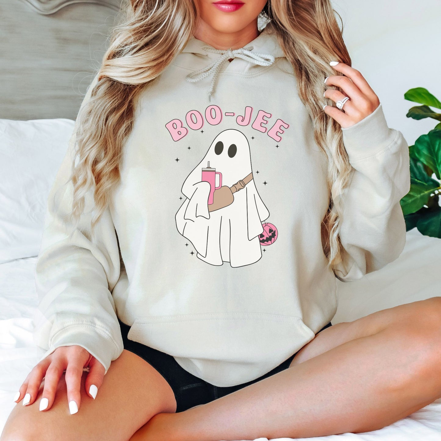 Halloween Boojee Ghost Hoodie