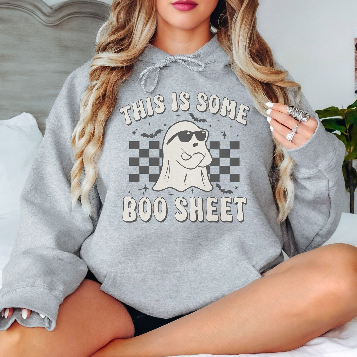 Boo Sheet Funny Halloween Hoodie