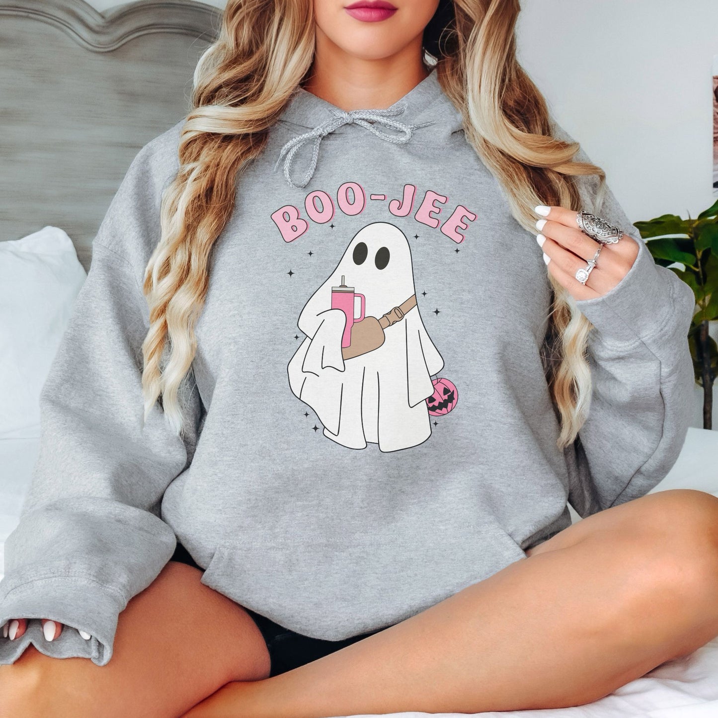 Halloween Boojee Ghost Hoodie