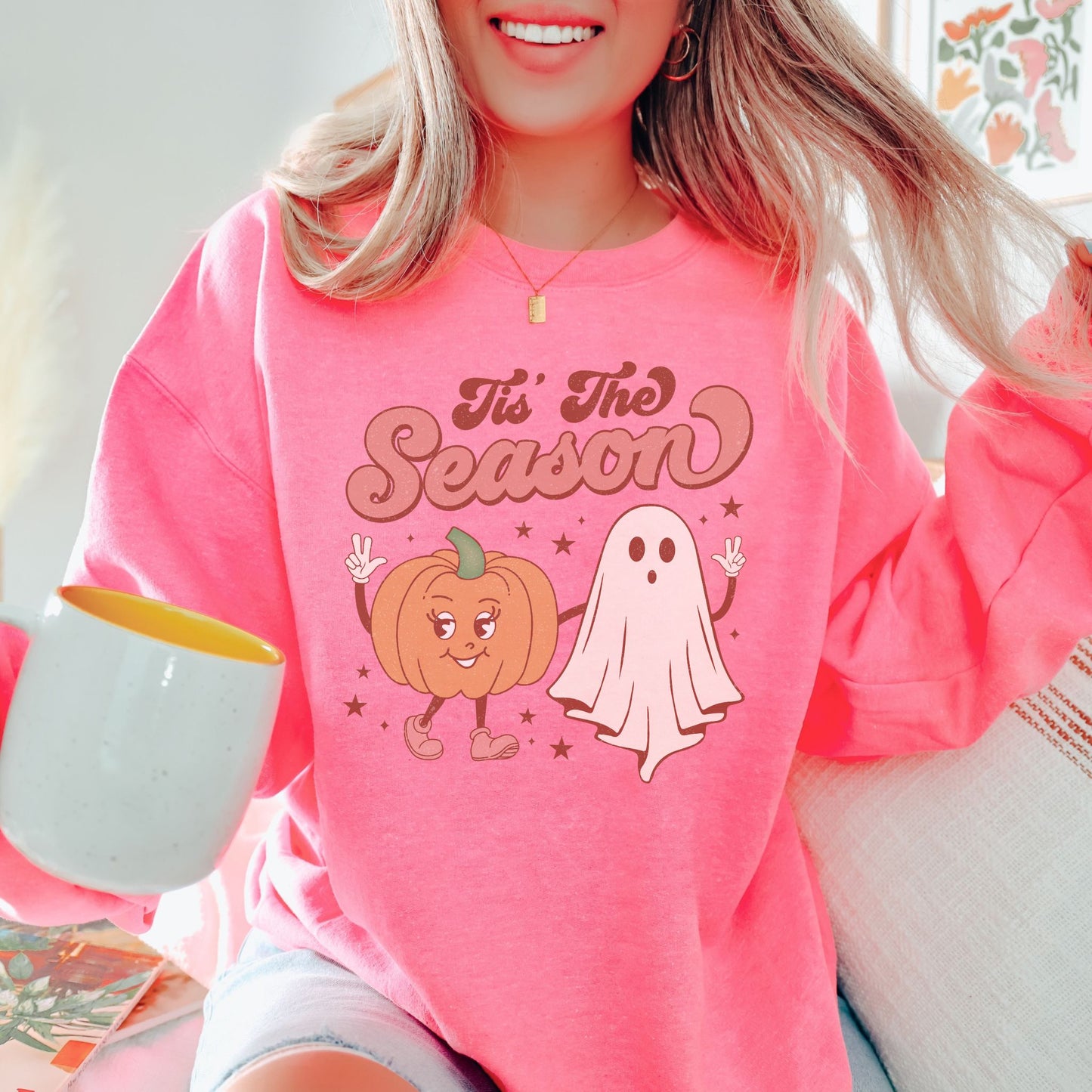Retro Tis The Season Fall Sweatshirt