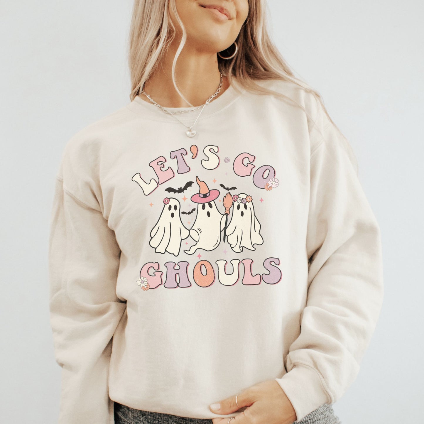 Halloween Lets Go Ghouls Sweatshirt