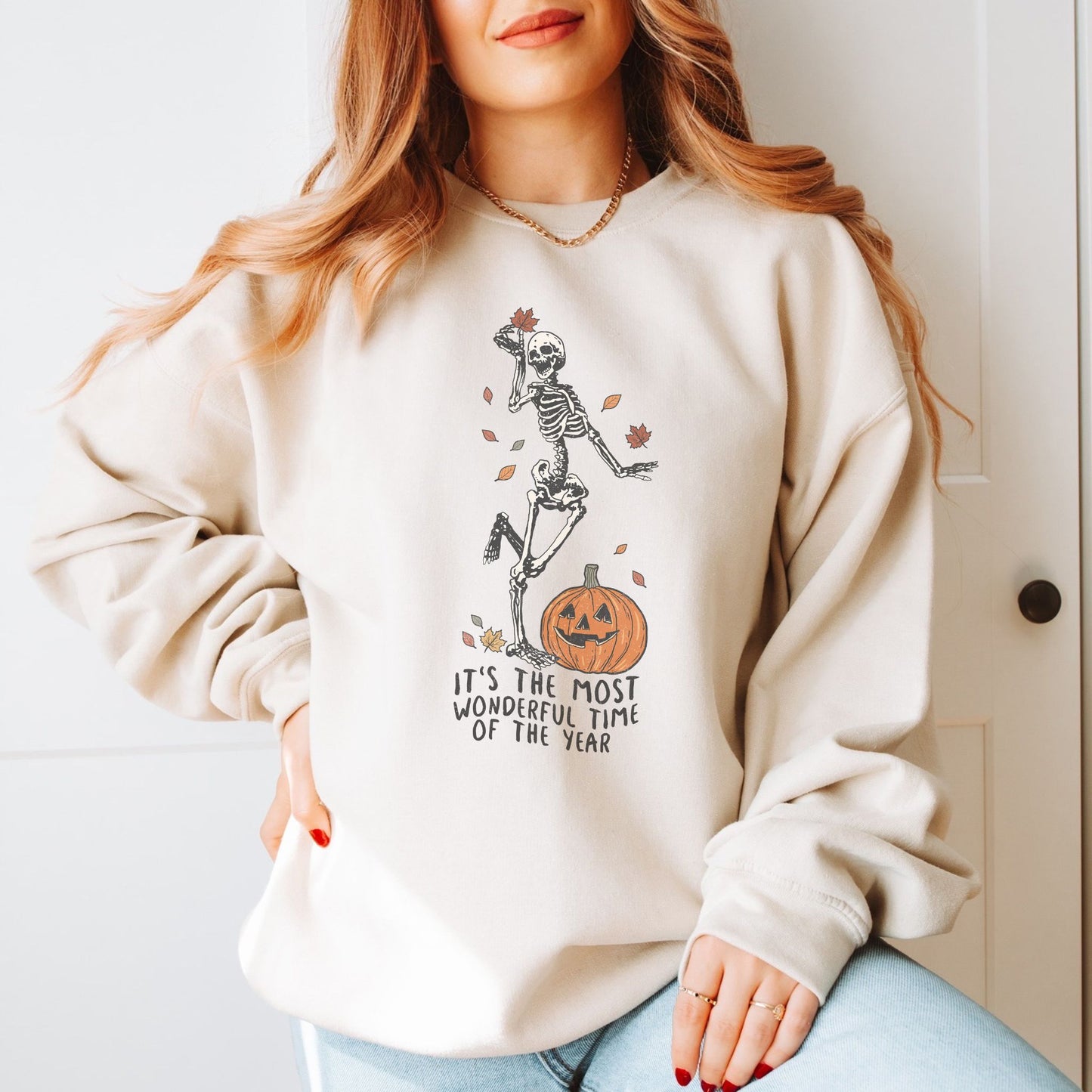 Halloween Skeleton Sweatshirt
