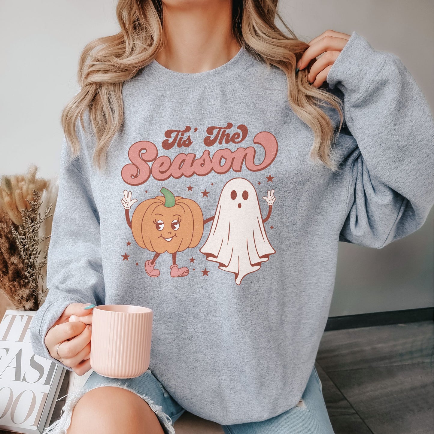 Retro Tis The Season Fall Sweatshirt