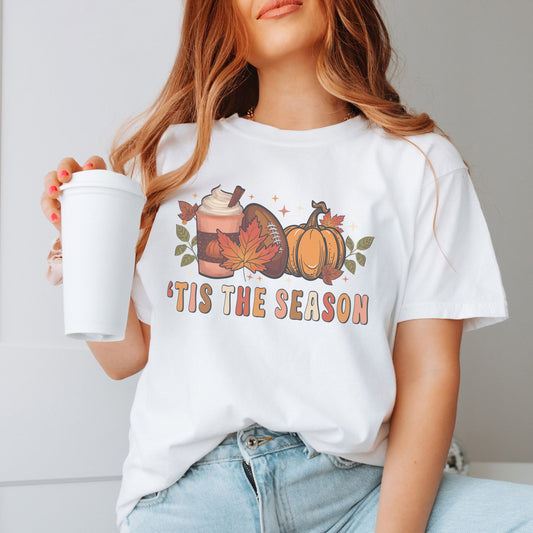 'Tis The Season Fall Football T-Shirt