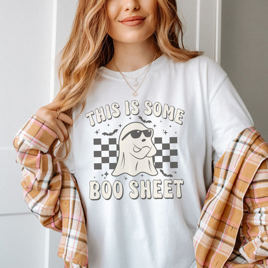 Boo Sheet Funny Halloween Ghost T-Shirt