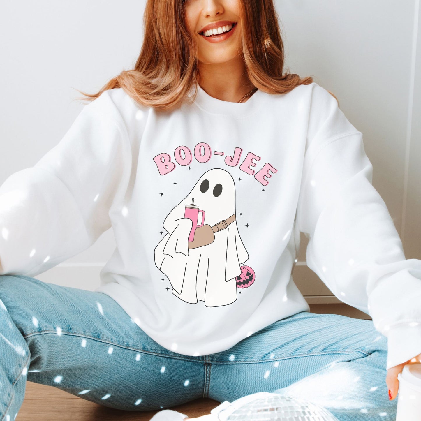 Halloween Boojee Ghost Sweatshirt