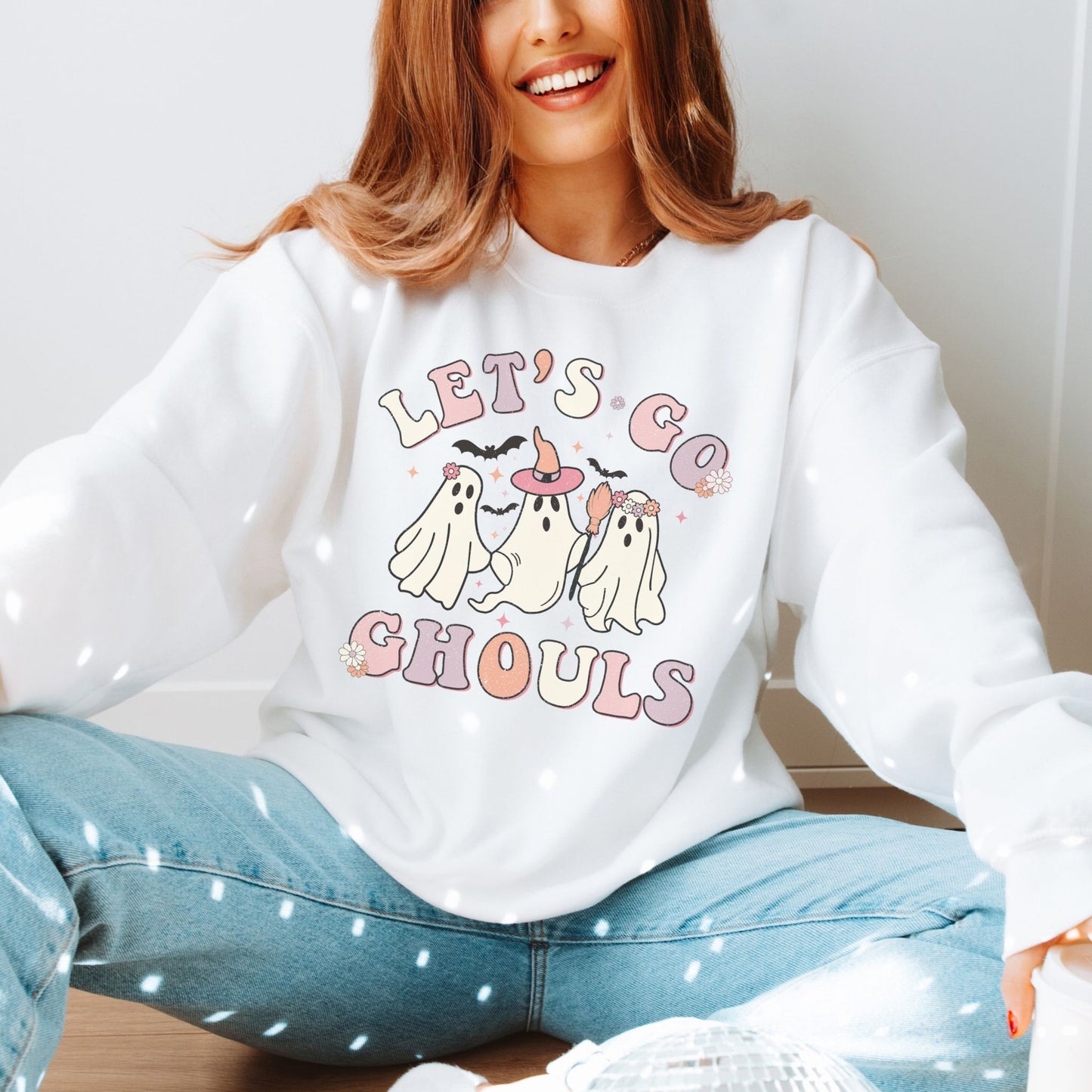 Halloween Lets Go Ghouls Sweatshirt