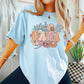 Retro Floral Mama T-Shirt