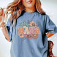 Retro Floral Mama T-Shirt